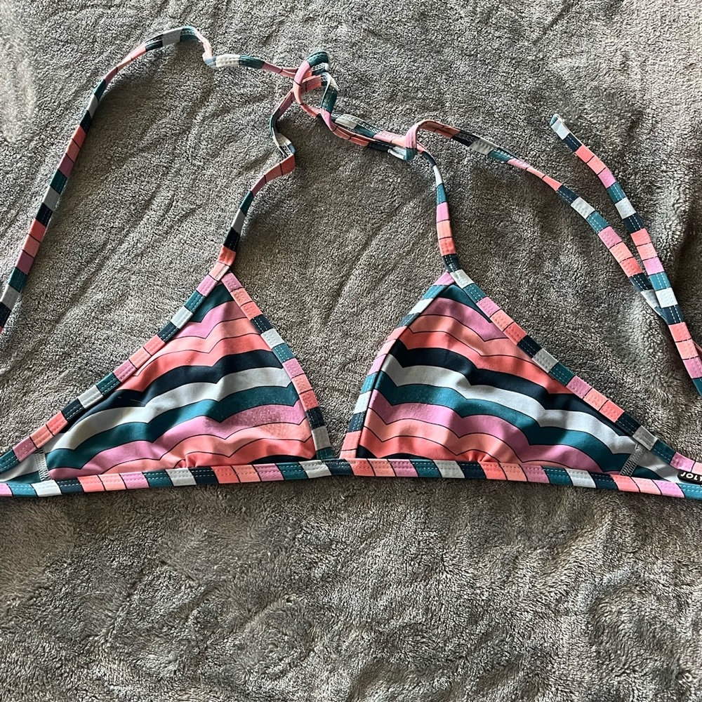 LIMITED EDITION PRINT jolyn size medium bikini top (triangle top)